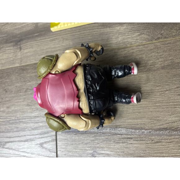 TMNT Rocksteady Mutations Playmates Action Figure 5" Green Paint Splatter 2020 - Picture 5 of 6